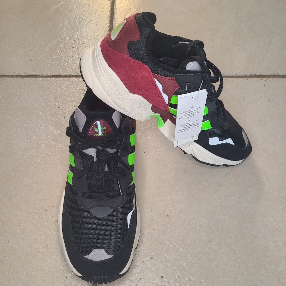 Adidas Yung-96 Burgandy Core Black Solar Green